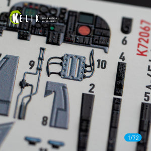 KELIK K72067 A-6E INTRUS INTERIEUR AUTOCOLLANTS 3D POUR KIT ITALERI 1/72 – image 5