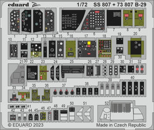 Eduard BIG72177 B-29 HOBBY 2000, ACADEMY 1/72 – Bild 6