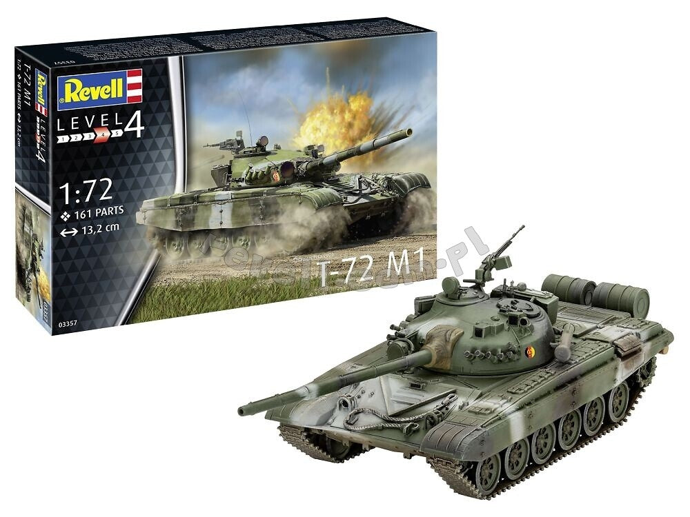 Revell 63357 T-72 M1 Model Set 1/72 – zdjęcie 2