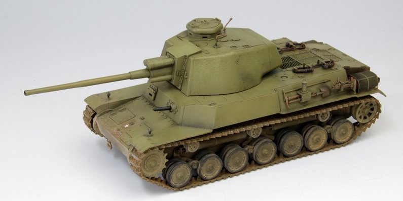 Fine Molds FM32 IJA Medium Tank Type 4 Chi-To Prototype Ver. 1/35 – Bild 2