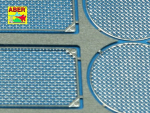 Aber 35G22 Grilles for german super heavy tank E-100 1/35 – imagen 3