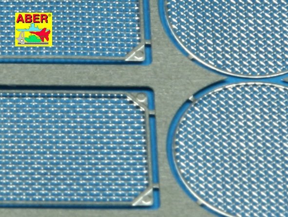 Aber 35G22 Grilles for german super heavy tank E-100 1/35 – imagen 3