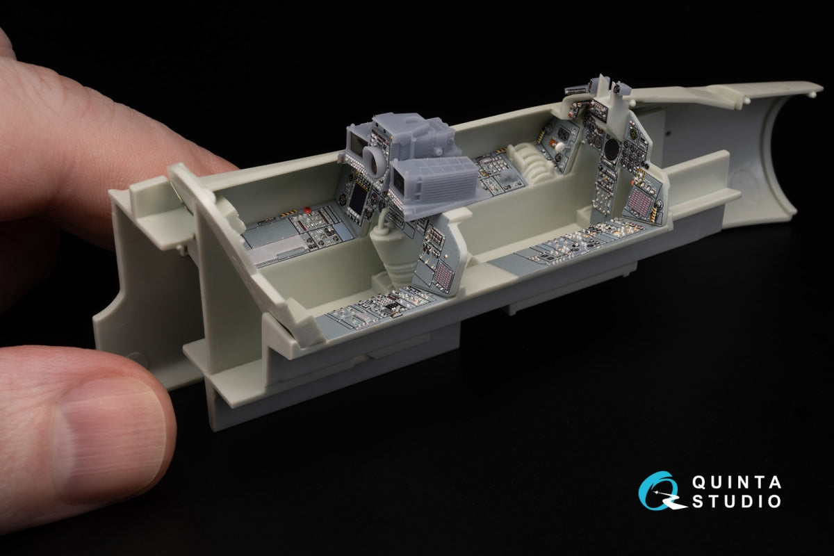 Quinta Studio QDS+48054 Tornado IDS German 3D-Printed &amp;amp; coloured Interior on decal paper (Revell) (small version) (with 3D-printed resin parts) 1/48 – immagine 12