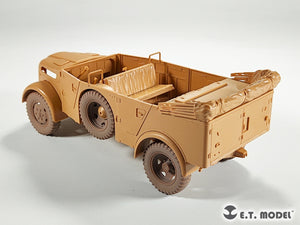 E.T. Model P35-137 WWII German Steyr Type1500A/1500A-1 Sagged wheels For TAMIYA Kit 1/35 – immagine 7