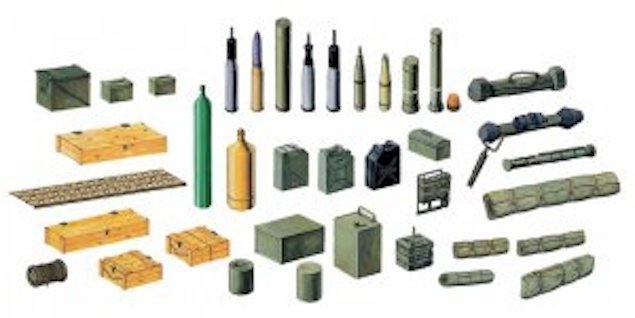 Italeri 6423 Modern Battle Accessories 1/35 – image 2
