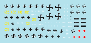 Star Decals 72-A1005 Finnish Tanks in WW2 # 1. KV-1 m/1942, KV-1E, ISU-152, PzKpfw IV Ausf J, T-37A and T-38 1/72 – immagine 3