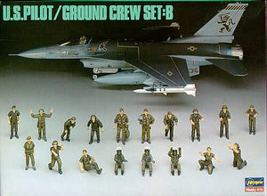 Hasegawa X48-5 US Ground Crew Set B 1/48