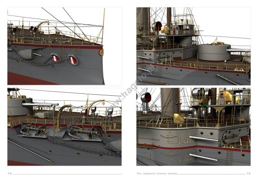 Kagero 16081 The Japanese Cruiser Asama EN – immagine 4