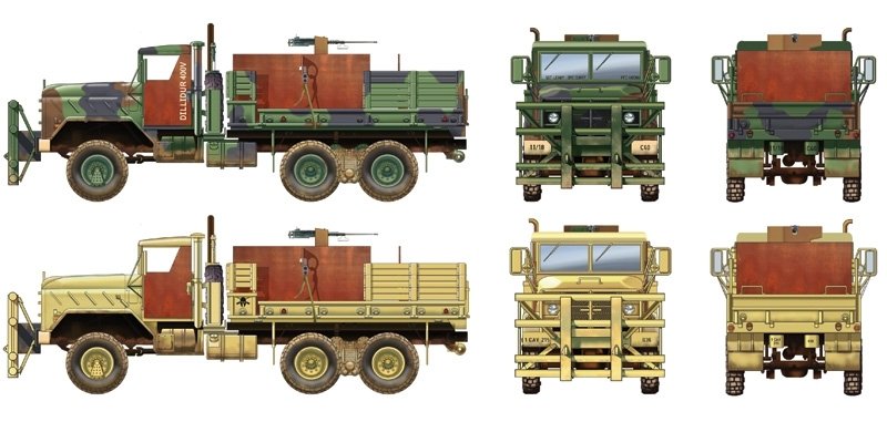 Italeri 6513 M923 Hillbilly Gun Truck 1/35 – Bild 2
