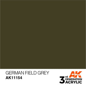 AK Interactive AK11154 GRIS DE TERRAIN ALLEMAND – STANDARD 17 ml