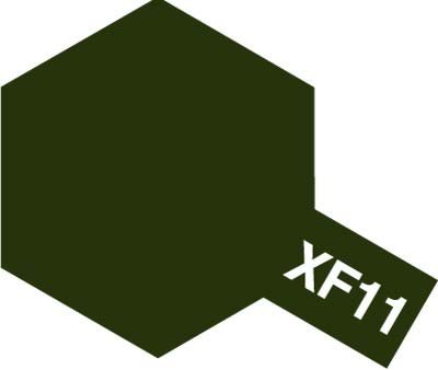 Tamiya XF11 J.N. Green (81711) Acrylic paint 10ml – zdjęcie 2
