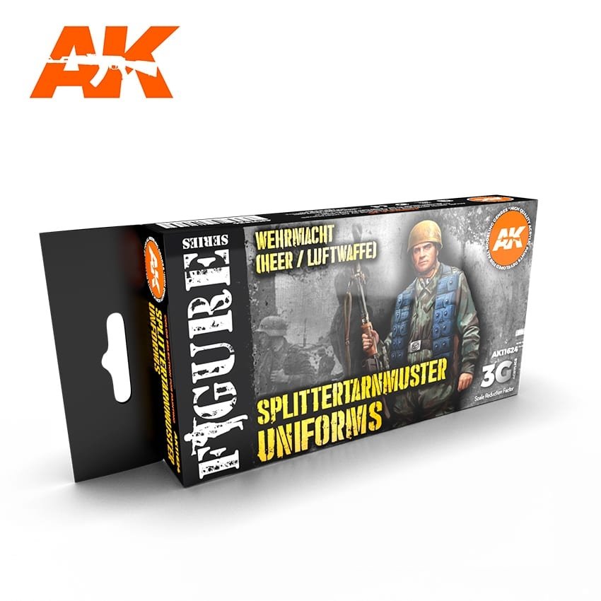 AK Interactive AK11624 SPLITTERTARNMUSTER UNIFORMS