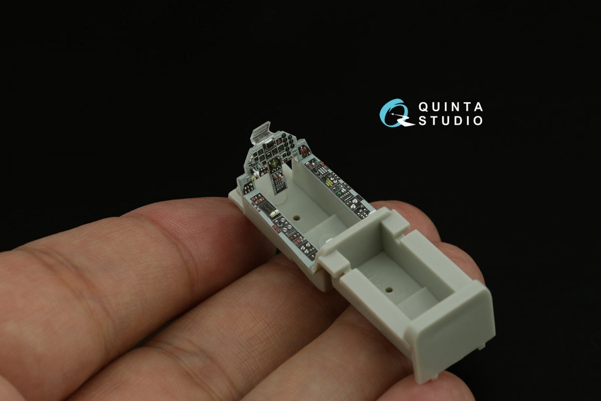 Quinta Studio QD72136 Mitsubishi F-1 3D-Printed &amp;amp; coloured Interior on decal paper (Hasegawa) 1/72 – imagen 7