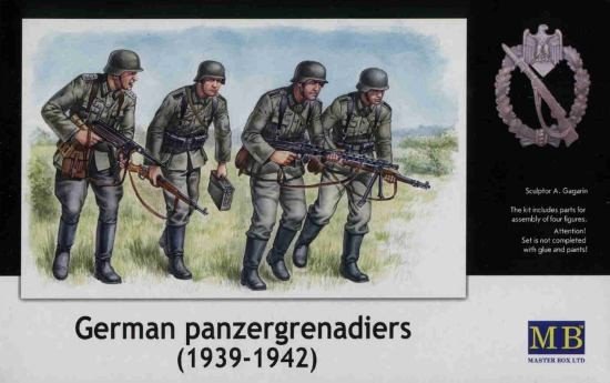 Master Box 3513 Panzergrenadiers allemands (1939-1942) (1/35)