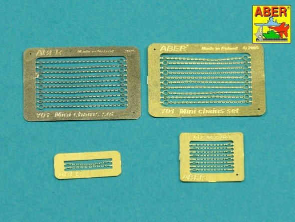 Aber R-46 Zestaw miniaturowych łańcuszków 1/35 – imagen 4