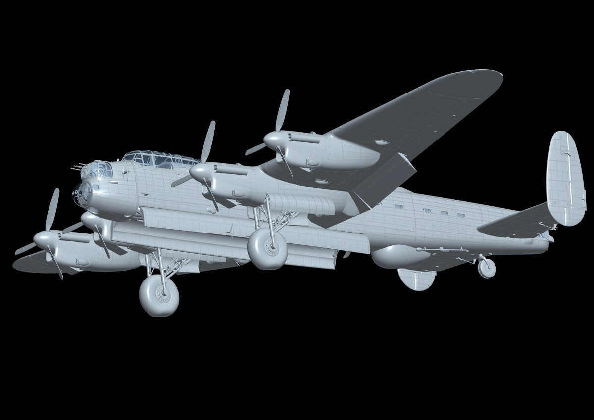 Maquette HK Models 01E012 Avro Lancaster B MkI/ B MkIII/ Dambuster 3 en 1 1/32 – image 11