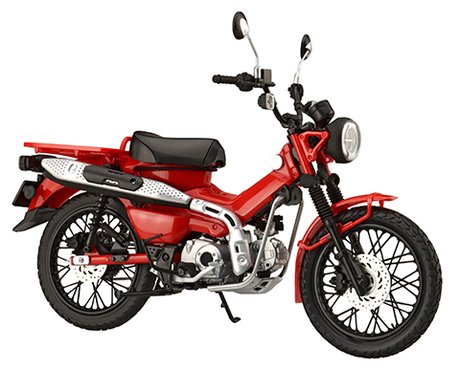 Fujimi 141916 B-NX-3 Honda Hunter Cub CT 125 (Growing Red) 1/12 – Bild 3