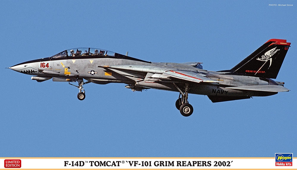 Hasegawa 02444 F-14D Tomcat 'VF-101 Grim Reapers 2002' 1/72