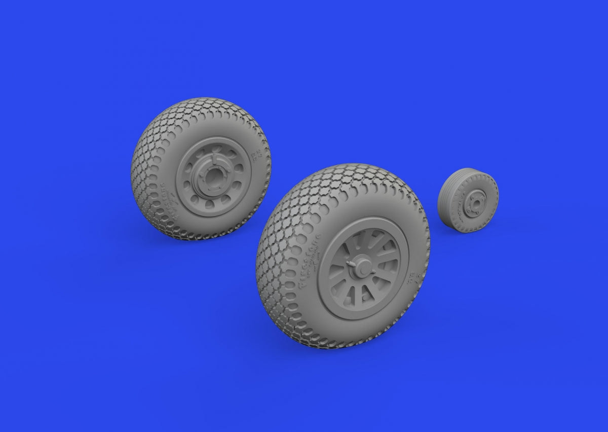 Eduard 672368 P-51D wheels cross tread EDUARD 1/72 – Bild 3
