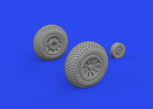 Eduard 672368 P-51D wheels cross tread EDUARD 1/72 – Bild 3