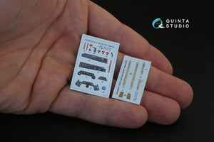 Quinta Studio QD48142 FW 190D-9 3D-Printed &amp;amp; coloured Interior on decal paper (for Tamiya kit) 1/48 – Bild 2