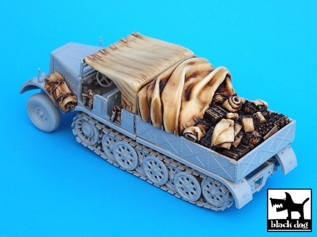 Black Dog T72018 Sd. Kfz. 9 Famo for Revell 1/72 – Bild 3