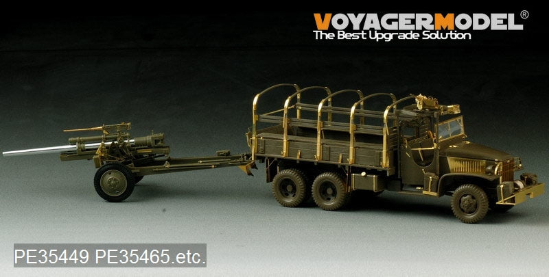 Voyager Model PE35449 WWII US 3inch M5 ATG/w M1 or 105mm Howitzer M2A1Carriage 2in1 For AFV CLUB 35S64 and 35160 1/35 – imagen 12