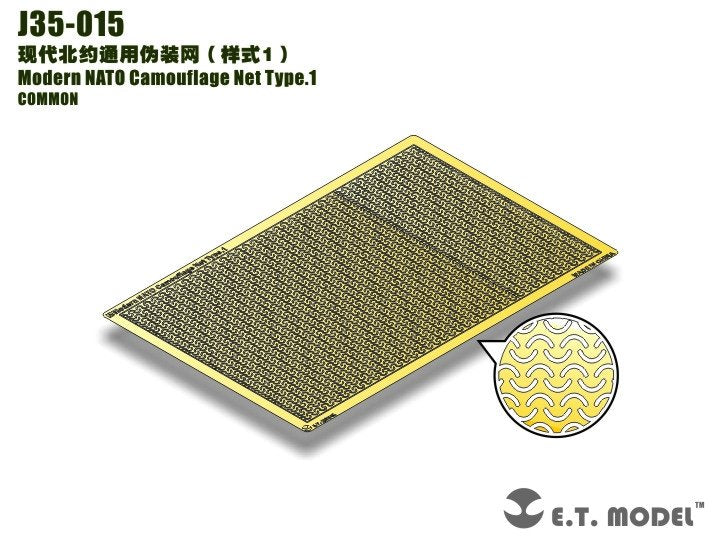 E.T. Model J35-015 Modern NATO Camouflage Net Type.1 – imagen 3