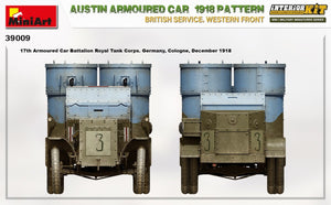 Miniart 39009 AUSTIN ARMORED CAR 1918 PATTERN. BRITISH SERVICE. WESTERN FRONT. INTERIOR KIT 1/35 – image 15