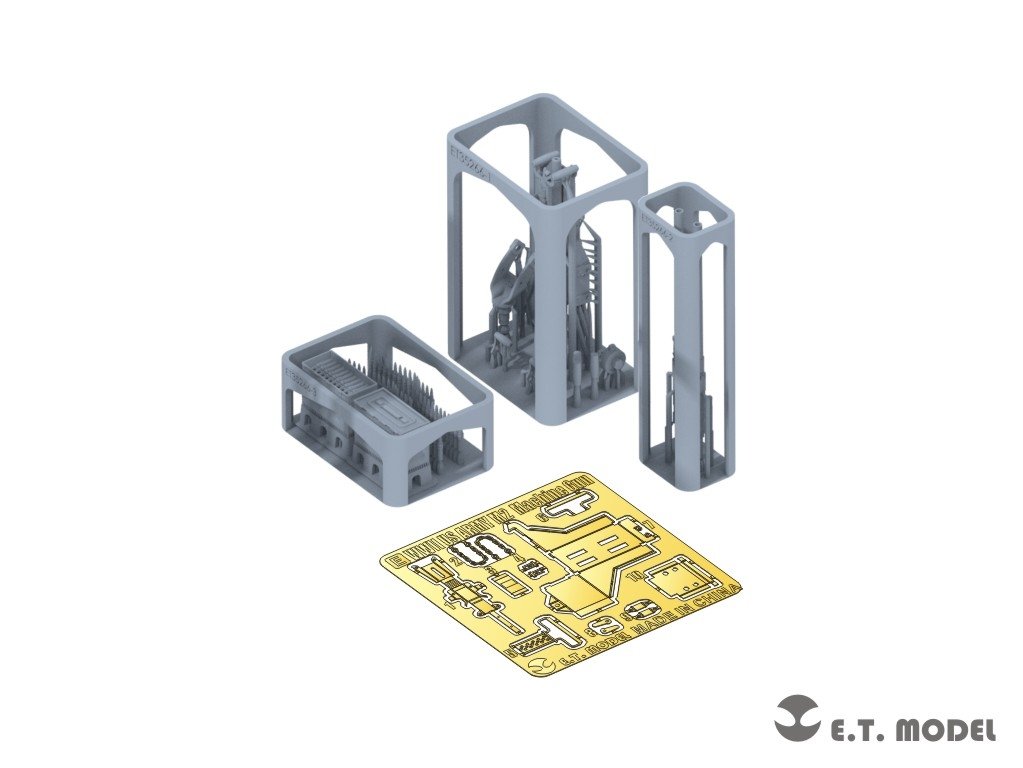 E.T. Model P35-265 WWII US ARMY M2HB Machine Gun Type.1 ( 3D Print ) 1/35 – Bild 2