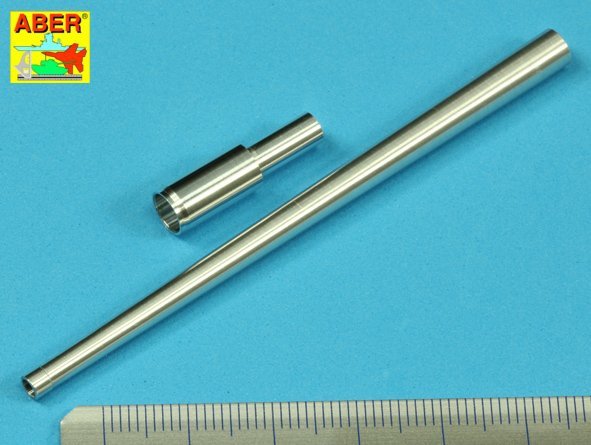 Aber 35L-203 Soviet 85mm D-5S barrel for SELF-PROPELLED GUN SU-85 1/35 – immagine 2