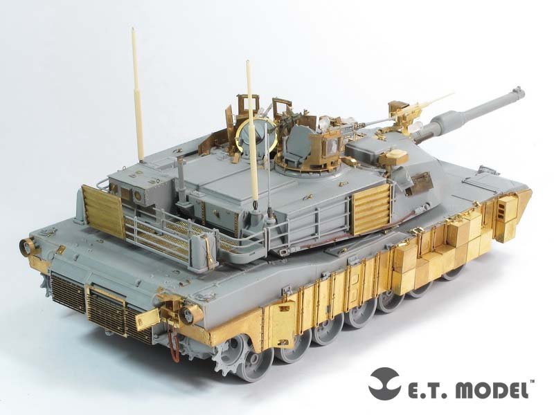 E.T. Model E35-165 Modern US ARMY M1A1 MBT TUSK I (For DRAGON 3535) 1/35 – imagen 4