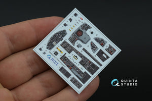 Quinta Studio QDS-32181 F-104S-ASA 3D-Printed coloured Interior on decal paper (Italeri) (small version) 1/32 – zdjęcie 3