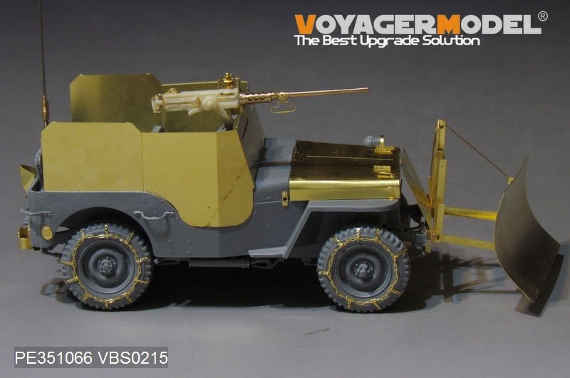 Voyager Model PE351066 WWII U.S. Jeep Willys MB w/Add Amour upgrade set for Takom 1/35 – immagine 5