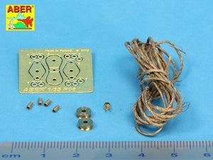 Aber R-08n All – purpose single Pulley x 2pcs 1/35 – imagen 2