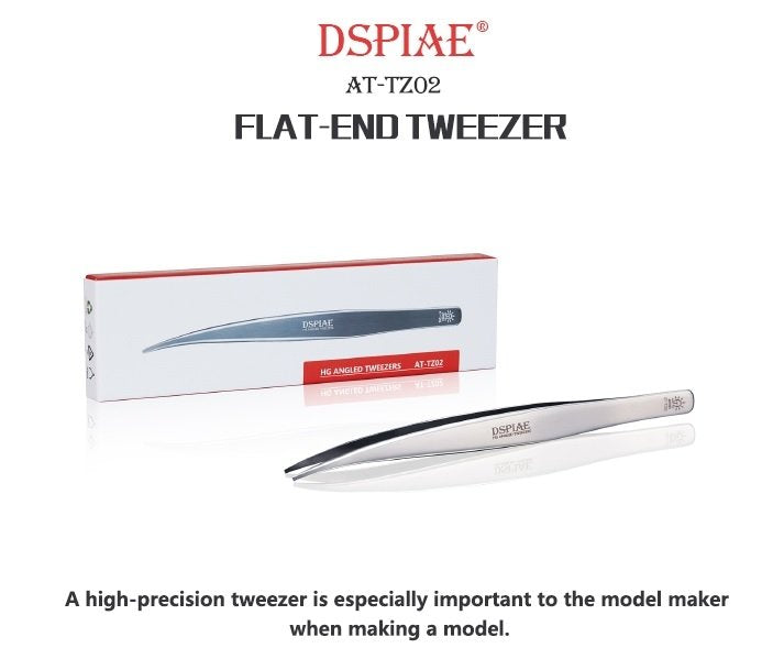 DSPIAE AT-TZ02 Flat-End Tweezer