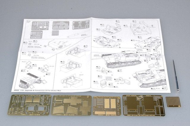 Trumpeter 06602 German Dick Max self-propelled artillery upgrade 1/35 – image 2