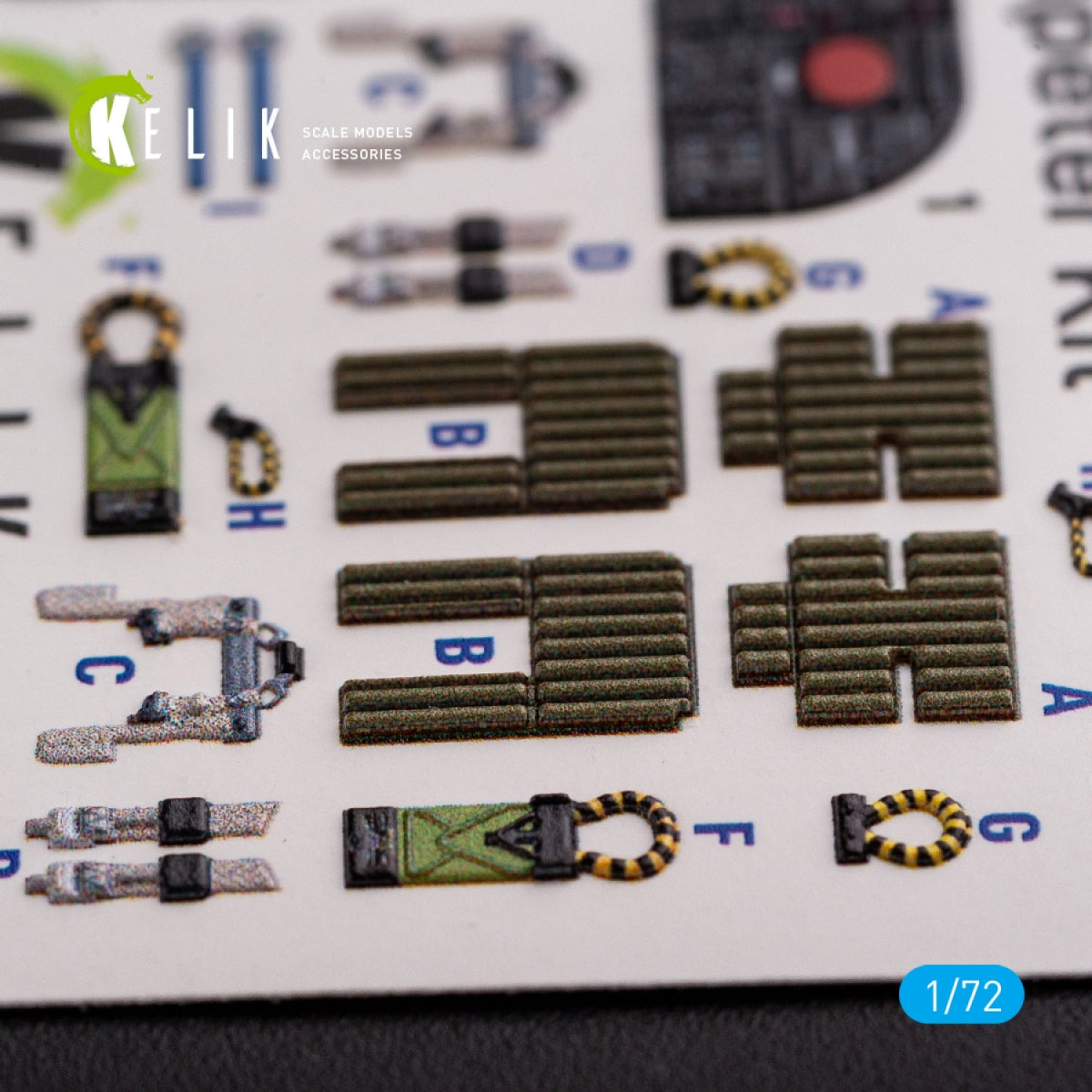 KELIK K72086 A-6A Intruder interior 3D decals for Trumpeter kit 1/72 – Bild 4
