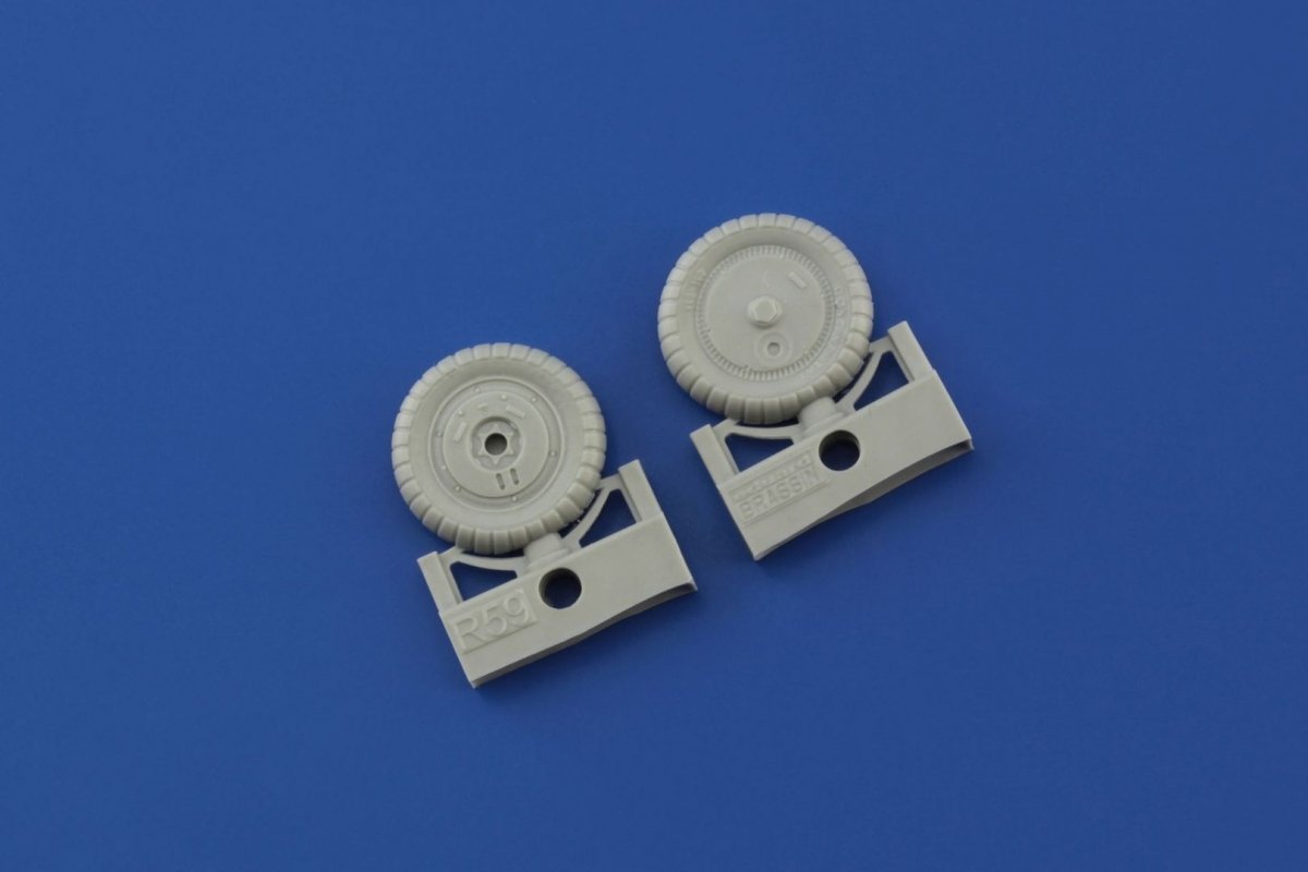 Eduard 648261 Bf 109G-6 wheels 1/48 – immagine 4