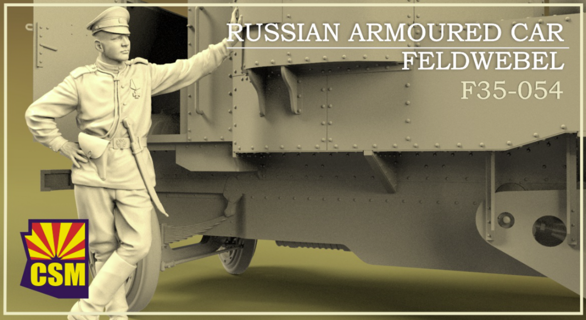 Copper State Models F35-054 Voiture blindée russe Feldwebel 1/35