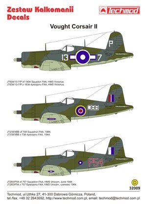 Techmod 32009 - Vought Corsair II 1/32 – immagine 2