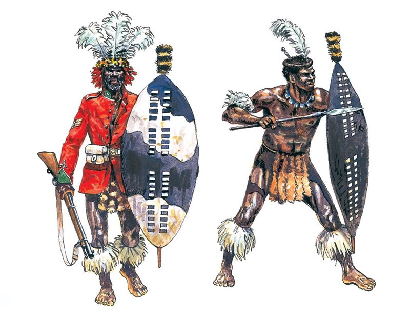 Italeri 6051 Zulu Warriors (Zulu War) 1/72 – zdjęcie 3