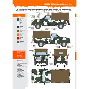 AK Interactive AK35031 M1008 TROOP CARRIER WITH TARP 1/35 – immagine 19