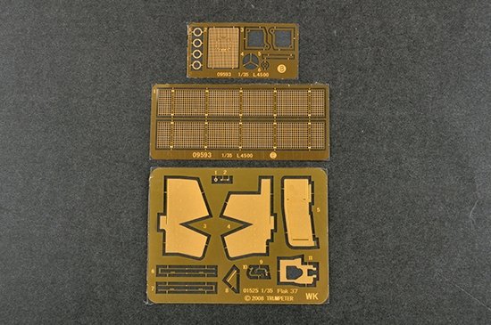 Trumpeter 09593 L4500A mit 3.7cm Flak 37 1/35 – immagine 8