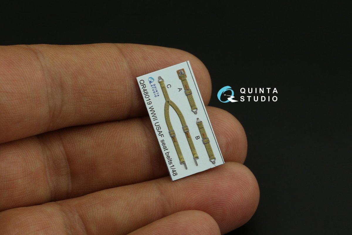 Quinta Studio QD48254 P-51D Late 3D-Printed &amp;amp; coloured Interior on decal paper ( Airfix ) 1/48 – zdjęcie 12