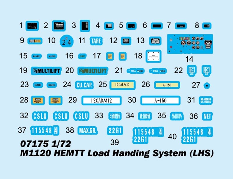 Trumpeter 07175 M1120 HEMTT Load Handing System (LHS) 1/72 – Bild 4