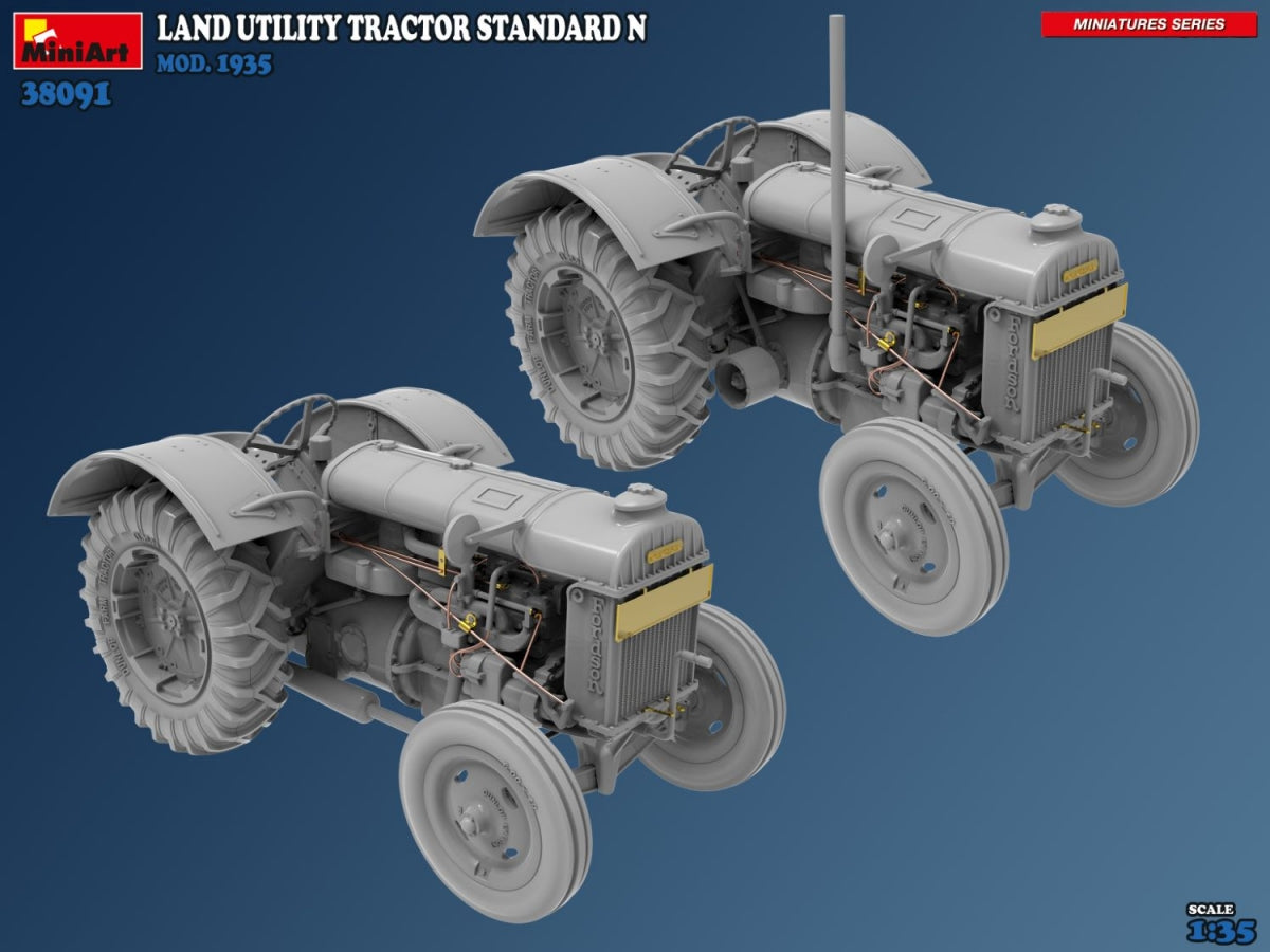 MiniArt 38091 Land Utility Tractor Standard N Mod. 1935 1/35 – zdjęcie 6