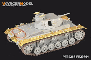 Voyager Model PE35364 WWII German Pz.KPfw.III EH Version/StuG.III AE Version Fenders For DRAGON Kit 1/35 – image 2