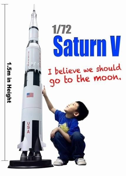 Dragon 50388 Apollo XI Saturn V 1/72 – zdjęcie 3