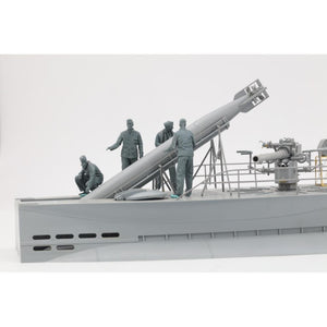 Border Model BR-003 German Submarines &amp;amp; Commanders (Loading) resin figures 5 Pcs. 1/35 – image 6